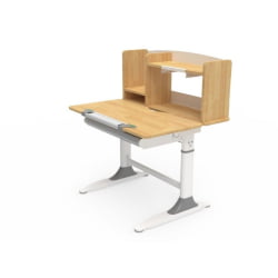 Стол письменный детский с регулировкой высоты и полками EUREKA ECD-XYL-80