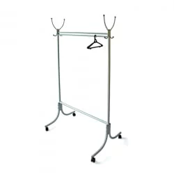 Вешалка напольная на колесах М 13 Алюминий