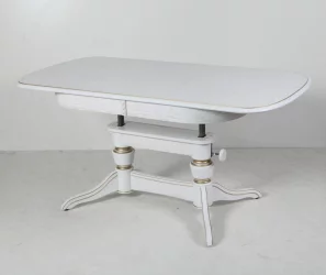 Стол-трансформер Лира-4 тон 1 с золотой патиной