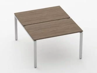 П-образный металлический каркас с траверсами Deka 7.145.12 К Металлик матовый муар