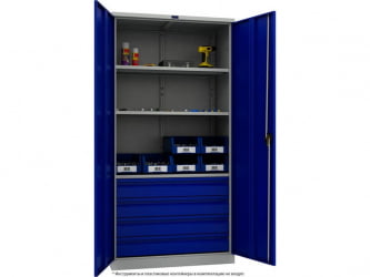 Шкаф инструментальный TC-1995-004030 Серо-синий