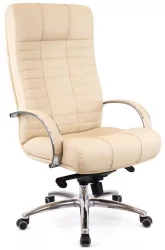 Кресло руководителя Atlant AL M кожа Бежевый