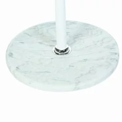Напольная вешалка для одежды BRABIX CR-1906 на мраморном диске Белый