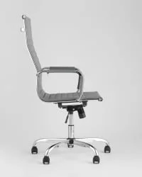 Кресло руководителя ТопЧаирс Ситй Серое / TopChairs City