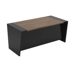 Стол письменный с глянцевой панелью ASTI AST33911043 Дуб Черный