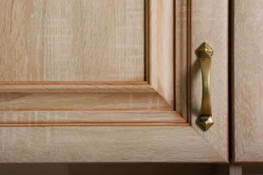 Кухонный гарнитур угловой Кантри №03 Сономе эйч светлая