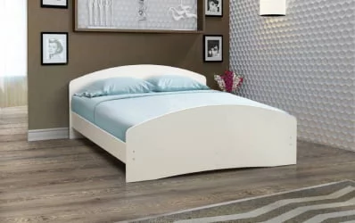 Кровать на уголках №2 1200*1900 Ясень Анкор темный