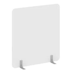 Перегородки на металлических опорах на фетровых подпятниках R-line DP.F-140-150 Белый