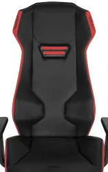 Геймерское кресло WARP Ze Красный/черный