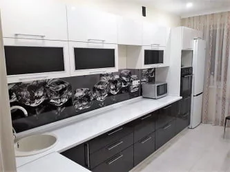 Глянцевый фартук (КОМПОЗИТ) КМ 26 / KM