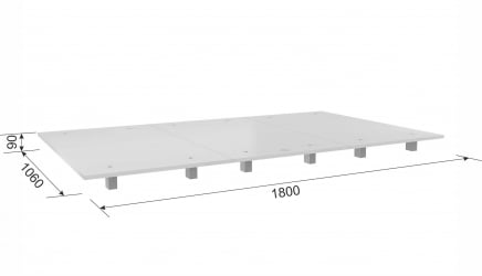 Ортопедические основания для кроватей КМ.3-00.3 белый