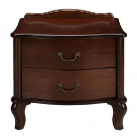 Тумба прикроватная Джульетта (2 ящика) Орех