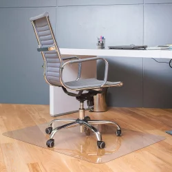 Коврик защитный для напольных покрытий BRABIX поликарбонат 100х120 см