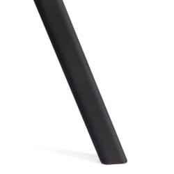 Комплект (стол, 4 стула) QUADRON (mod. PT14) Стол: МДФ/металл, стул: металл/шенилл, 100х100х73 см, 69х56х71 см, Beige (Бежевый) LY1701-4/черный