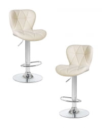 Стул барный DOBRIN BARNY (кремовый) 2 шт
