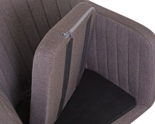 Кресло DOBRIN KIARA (серая ткань (LAR-106D-26)) 2 шт