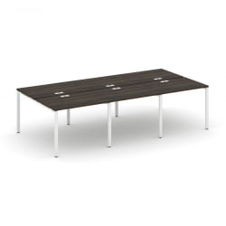 Рабочая станция двухсторонняя на 6 мест CONCEPT CN.DRS-009 Дуб Мали Белый