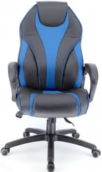Геймерское кресло Everprof Wing Экокожа Синий