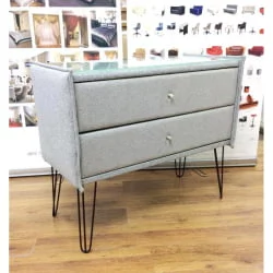 Комод Лейд в ткани Taft на опорах CHХ