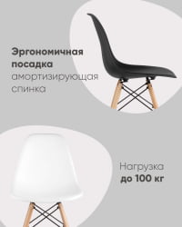 Стул Еамес Стйле ДСВ бирюзовый 4 шт. комплект (разборный каркас) / Eames Style DSW