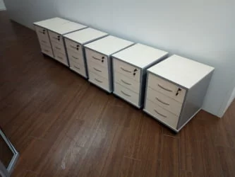 Тумба подкатная IMAGO ТМ-3.А Клен Металлик