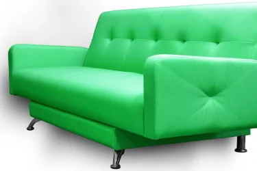 Диван с подушкой MANGO 3 (2 категория) Зеленый Оранжевый
