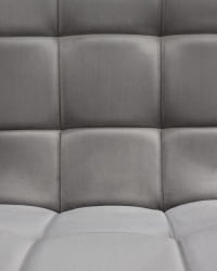 Стул барный DOBRIN KRUGER ARM (серый велюр (MJ9-75)) 2 шт