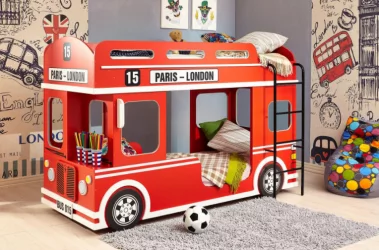 Кровать двухъярусная ЛД 513.000.000 Красный