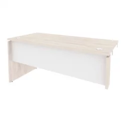 Стол-приставка левый к опорным элементам ONIX O.SPR-4.7L Денвер Светлый/Белый