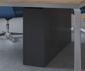 Тумба под кабель-канал Oliver OL-30-02.OS Оникс серый