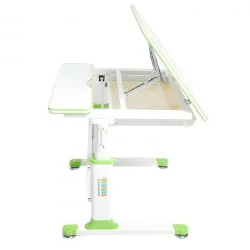 Парта растущая RIFFORMA Comfort-80 Белый Зеленый