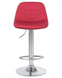Стул барный DOBRIN DINA (бордовый) 2 шт
