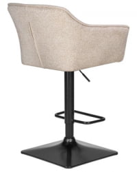 Стул барный DOBRIN RALF (бежевый твид (LEO26)) 2 шт