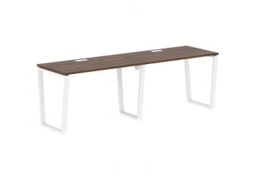 Бенч-система ЕДИС ЕВВСТ 2367 Дуб Денвер темный Белый / EDIS EVWST