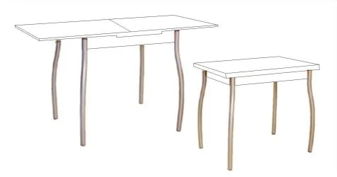 Обеденный стол Z 300 (металлик)