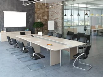 Комплект мебели для комнаты переговоров Swift 09 Светлый дуб