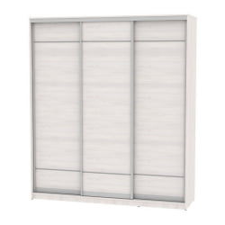 Шкаф-купе B-230х200х60-1(ЯАС-D7D7D7)