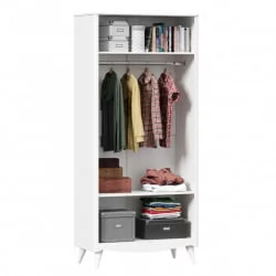 Шкаф двухстворчатый Элис ЛД 532.100.000 Белый