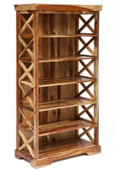 Шкафы для книг ( набор 3 шт.) Бомбей - 0761A Натуральный