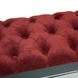 Банкетка Грейс Молочный дуб Бордовый