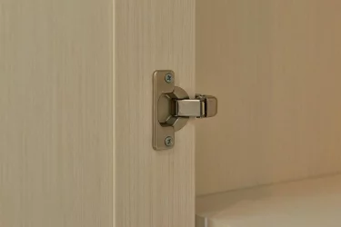 Настенный шкаф для гостиной Марлен 495 Кремовый белый Патина