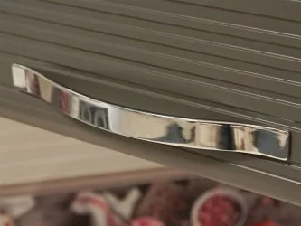 Шкаф кухонный Графит 74.97 Сосна Астрид /Ваниль/Графит