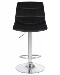 Стул барный DOBRIN TAILOR Черный велюр MJ9-101