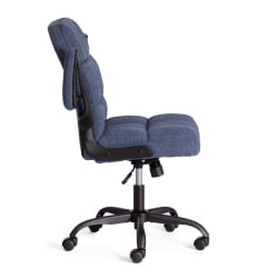 Кресло офисное Lugano ткань teddy, темно-синий