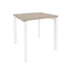 Стол рабочий на П-образном м/к ОНИКС О.МП-СП-0.7 Дуб Аттик/Белый / ONIX O.MP-SP-0.7
