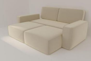 Диван прямой Сунндал (Berhouse) Цвет фасада: Кемел рогожка; Тип: Прямой; Материал фасада: Микророгожка