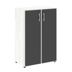 Шкаф Ялта ЛТ.СТ-2.4 Р блаcк Снежная Патина/Стекло Блаcк 800*450*1195 / LT.ST-2.4 R black Black