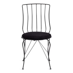 Стул LALITA (mod. 172) металл/ткань, 44 х 51.5 х 85 см, Black (черный)