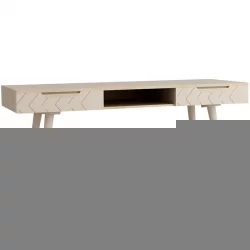 ТВ тумба Сканди (ТВ) Жемчужно-белый