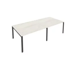 Переговорный стол (2 столешницы) Metal System Б.ПРГ-2.3 Наварра/Антрацит